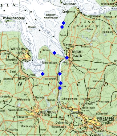 Gebiet: Jade- Weserregion
